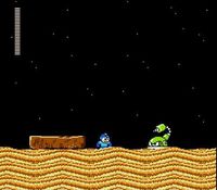 une photo d'Ã©cran de Mega Man 4 sur Nintendo Nes